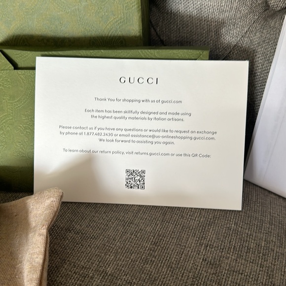 NWT GUCCI belt sz 65 (00) 22 inches b. Ebony/m white - Picture 4 of 5